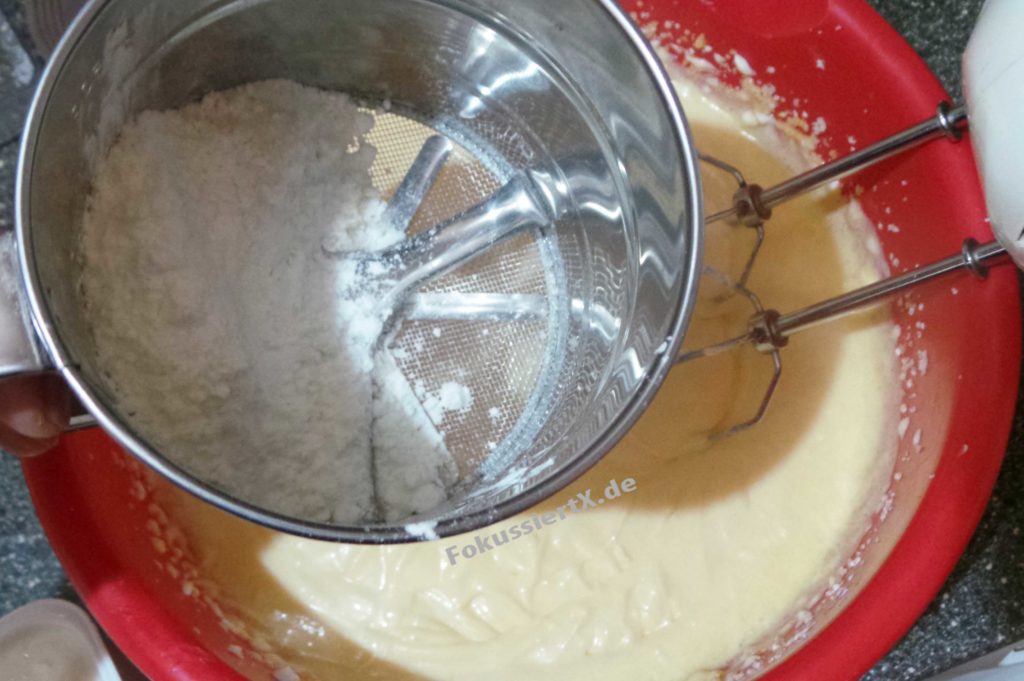Orange Käsekuchen ohne Boden