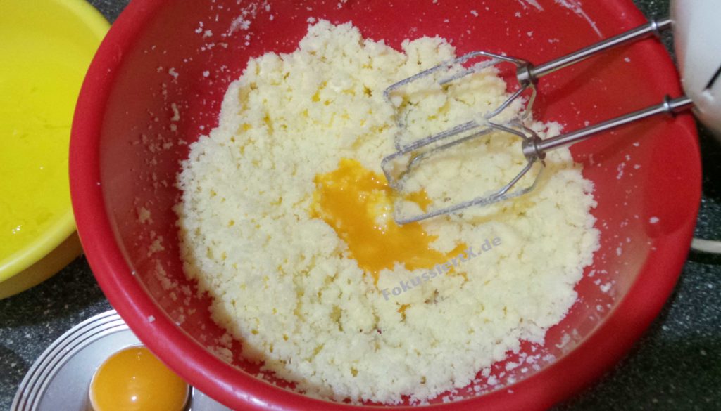 Orange Käsekuchen ohne Boden