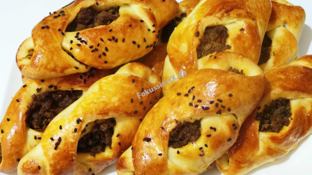 Börek mit Hack gefüllt