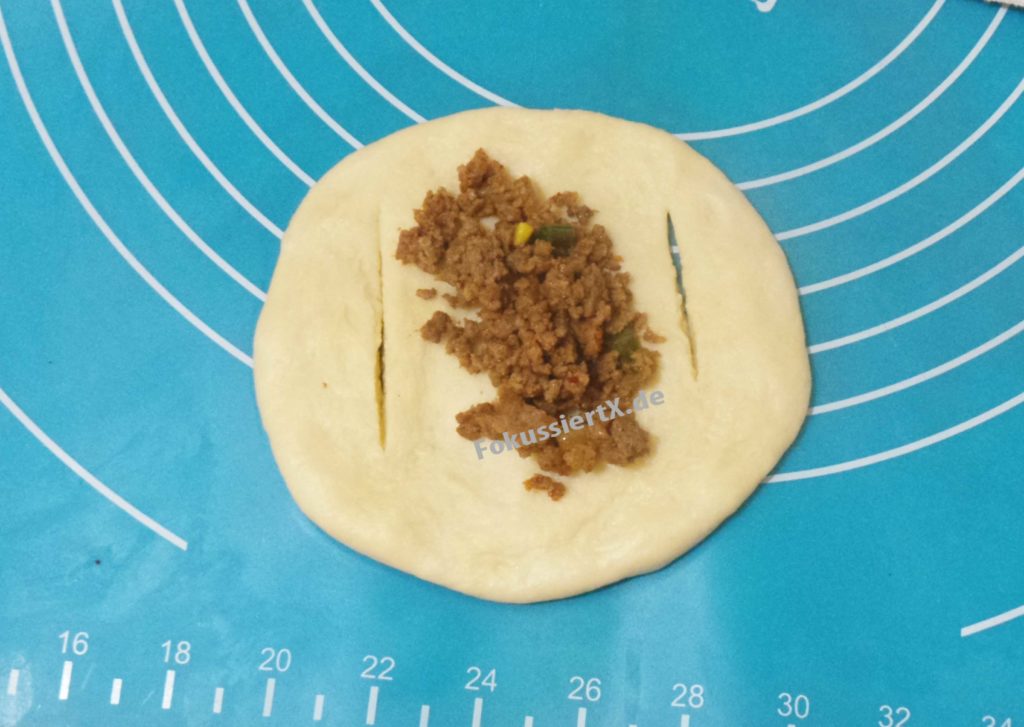 Börek mit Hack gefüllt